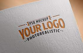 Download Free Logo Mockup Psd On Textured Paper Free Logo Mockup Free Logo Mockup Psd Logo Mockups Psd