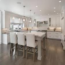 Find hundreds of styles and thousands of stools in stock at padded white faux leather seat. Kitchen Island With L Shaped Breakfast Bar Design Ideas