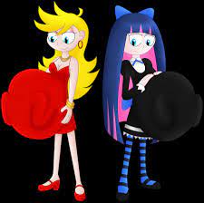 g4 :: Panty and Stocking ate someone by VToons