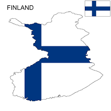 Finland Flag Map Finland Flag Finland Flags Of The World