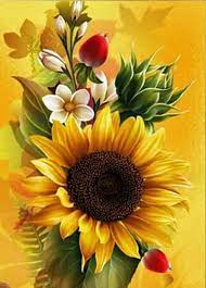 5d Diamond Painting Beautiful Sunflower Kit Diy Handcraft Art Etsy Flower Painting Flower Phone Wallpaper 5d Diamond Painting