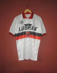 Sesc rj flamengo enfrenta sesi bauru pelas quartas de final da copa brasil. Vintage Flamengo Umbro 9 Lubrax Football Brazil Soccer Away Etsy