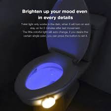 Banggood Fashion Digoo Dg Tl280 8 Colors Motion Activated Sensor Led Toilet Night Light Facebook