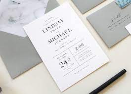 Modern Wedding Invitations Simple Wedding Invitations Etsy Marble Invitation Wedding Minimal Wedding Invitation Wedding Invitations Diy