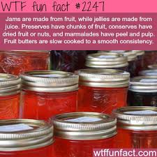 The Difference Between Jams Jellies Preserves Conserves And Marmalade Food Fun Facts Wtf Fun Facts