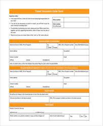 Data protection you should understand and give explicit consent that the sensitive europäische reiseversicherung ag, munich, germany (erv) travel insurance is typically suitable for if you need to make a claim please obtain a claim form by telephoning or writing to the. Free 8 Sample Travel Insurance Claim Forms In Pdf Ms Word Excel