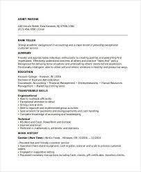 Responsible for supervising the each department. Bank Job Resume Format For Freshers June 2021