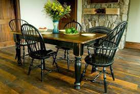 This table has seating for four to eight. Carolina Farm Table Home Farmhouse Dining Table Custom Dining Tables Farmhouse Kitchen Tables