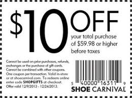 Shoe Carnival 10 Off 59 98 Or More Shoe Carnival Printable Coupons Free Printable Coupons