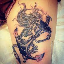 Maybe you would like to learn more about one of these? Traditional Mermaid On Anchor Tattoo Novocom Top