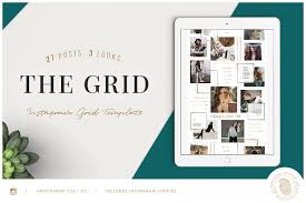 Download grid instagram apk 1.0 for android. The Grid Instagram Posts Layout Creative Photoshop Templates Creative Market