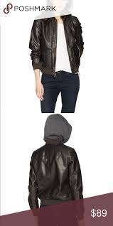 Nwt Levi S Faux Leather Jacket Faux Leather Bomber Jacket Faux Leather Bomber Leather Bomber Jacket