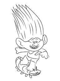 More 100 coloring pages from cartoon coloring pages category. Trolls To Download For Free Trolls Kids Coloring Pages