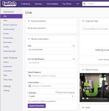 May 23, 2021 · name changes can be made once every 60 days. Set The Stream Title In Twitch