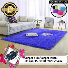 Beli karpet bulu untuk dekorasi model terbaru harga terbaik, belanja bisa cicilan 0% garansi 2 tahun hanya di fabelio® Terbaru Terlaris Termurah Karpet Bulu Rasfur Ukuran 150x100 Cm Ketebalan 2 5cm Bulu Rasfur Kasur