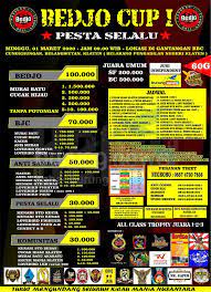 Maybe you would like to learn more about one of these? Bedjo Cup Klaten Minggu 1 Maret 2020 Persiapan Sudah 70 Pesanan Tiket Mulai Melonjak Burungnews