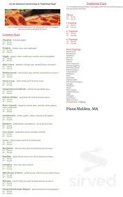 Maria's kitchen menu west roxbury. Maria S Pizzeria Menu In Malden Massachusetts Usa