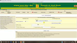 Activation and first time login complete process. Psb Net Banking Transfer Money Other Bank With Statement Punjab And Sind Money Transfer To Bank Youtube