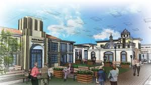 An Artist S Rendering Of Town Square A Miniature Indoor Village For Alzheimer S And Dementia Patients That Will Elderly Care Alzheimer S And Dementia Dementia