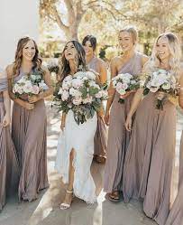30 Chic Neutral Fall Wedding Color Ideas Lulus Bridesmaid Dresses Taupe Wedding Wedding Bridesmaid Dresses