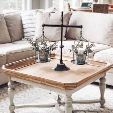 Amelia Natural Stonewash Square Coffee Table Pier 1 Square Ottoman Coffee Table Square Coffee Table Decor Round Wooden Coffee Table
