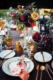 Wedding Ideas Perfect For Your Season Wedding Table Settings Fall Wedding Table Settings Fall Wedding Tables