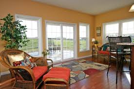 Wicker or rattan furniture works well in a morning room for a casual, natural look. Morning Room Portfolio Cedar Knoll Builders Lancaster New Homes