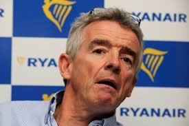 Ryanair boss Michael O'Leary calls for two-drink airport limit to curb  in-flight violence : r/ireland