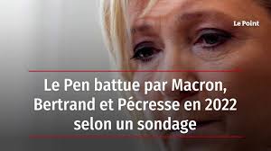 /!\\the poll is anonymous/!\\ if i forgot someone in the poll, say it. Le Pen Battue Par Macron Bertrand Et Pecresse En 2022 Selon Un Sondage Youtube