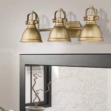 Amazon Com Emliviar 3 Light Bathroom Vanity Light Fixture Black Finish With Metal Shade In 2020 Vanity Lighting Vanity Light Fixtures Light Fixtures Bathroom Vanity