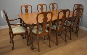 Get the best deals on queen anne style dining furniture sets. Queen Anne Style Burr Walnut Table 8 Chairs Antiques Atlas