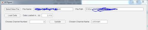 Open the *.mlapp file in your favorite zip viewer (e.g., winzip or winrar). Matlab App Designer Passing Output From One Button To Another Stack Overflow