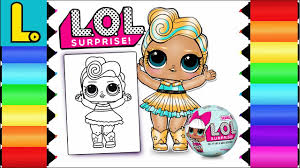 We hope these coloring pages will make yoor little lol omg fans happy! Drawing And Coloring Lol Surprise Doll Luxe Printable Coloring Sheets Youtube