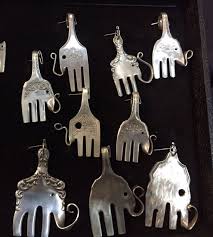 Wonderful Vintage Silver Plated Fork By Flatwarecreationss On Etsy Silver Spoon Jewelry Fork Jewelry Silverware Art