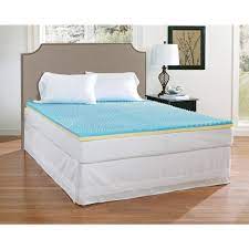 King memory foam mattress pads. Mattress Pads Feather Beds 2 Inch Cooling Gel Memory Foam Mattress Topper Pad Bed Twin Full Queen King Size Home Garden