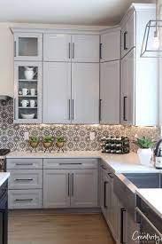 We recommend… aura interior paint; Kitchen Cabinets Painted With Benjamin Moore Shale Kitchen Design New Kitchen Cabinets Painting Kitchen Cabinets