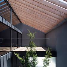 The typical japanese house will always have a garden to serve as a link between the inside and the outside. Japanese Houses Dezeen