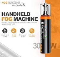 Amazon.com: LENSGO Fog Machine, Hand Held Smoke Machine with Remote  Control,Portable Mini Fogger Indoor Outdoor Events for Photography ...