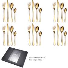 Sign up & get $25 off your next purchase* 2020 New Style 24 Pcs Gift Stainless Steel Cutelry Set With Box 24pcs Cutlery Sets Buy 24 Pcs Cutlery Sets Stainless Steel Cutlery Sets Gift Stainless Steel 24pcs Cutlery Sets With Box Product