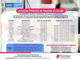 Sistema de información de familias en acción Paginas Familias En Accion
