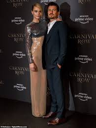 Intuitive fred888: Orlando Gloom and Cara Delevingne in Berlin to premiere  "Carnival Row"
