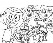 Coloring pages of the nickelodeon series loud house.loud house is about the chaotic daily life of a boy, lincoln herrie (loud), who is the middle child and only son in a family of eleven children. The Loud House Coloring Pages To Print The Loud House Printable