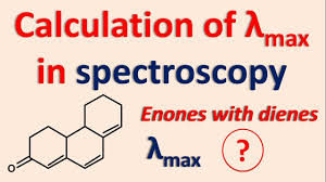 When it is used in the equation for lambda max, or λmax, it identifies which wavelengths achieve maximum absorption. Calculation Of Lambda Max In Spectroscopy Enone With A Diene Youtube