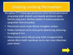 Kumpulan status facebook gamers yang gak jadi gombal. Ppt Mari Mengenal Ping Pong Powerpoint Presentation Free Download Id 4729480