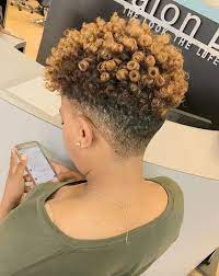 Women with natural hair can try this summer. Frisuren 2020 Hochzeitsfrisuren Nageldesign 2020 Kurze Frisuren In 2021 Tapered Natural Hair Tapered Hair Curly Hair Styles