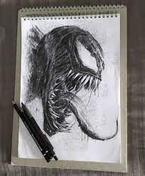 We Are Venom Venom Art Illustration Drawing Draw Picture Artist Sketch Sketchbook Paper Pe Marvel Drawings Art Drawings Sketches Creative Venom Art