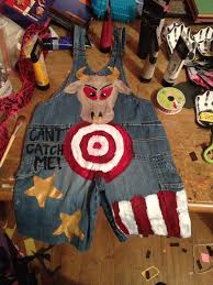 Child S Rodeo Clown Costume Overalls And Acrylic Paint Clown Halloween Costumes Clown Costume Kids Baby Halloween Costumes