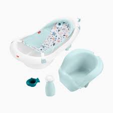 Four stage convertible bath center with squeeze bottle & whale scoop for gentle rinsing or play. Fisher Price 4 In 1 Sling N Seat Tub Babylist Store