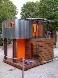 30 Free Diy Playhouse Plans To Build For Your Kids Secret Hideaway Tiny House Design Modern Tiny House Play Houses