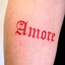 38 professional old english tattoo fonts to download. Tattoo Uploaded By Ellepleure Amore Old English Red Ink 1282692 Tattoodo